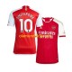 Camisola Arsenal Smith Rowe 10 Homem Equipamento Primeiro 2023-2024 Manga Curta